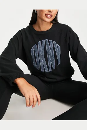 DKNY Set comodo con maglione e leggings con logo grande