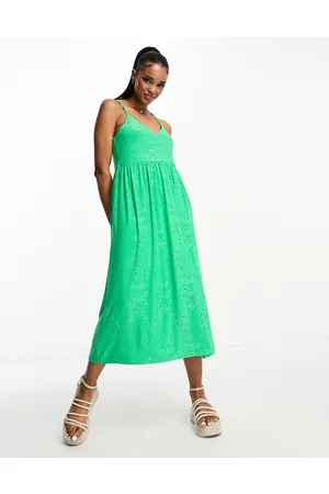 VERO MODA Vestito midi a canottiera in pizzo