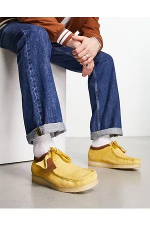 Clarks Wallabee - Scarponcini in camoscio misto