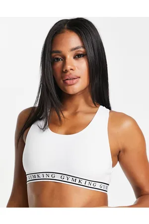 Gym King Reggiseno con elastico con logo
