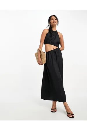 Pretty Lavish Vestito con cut-out e gonna al polpaccio