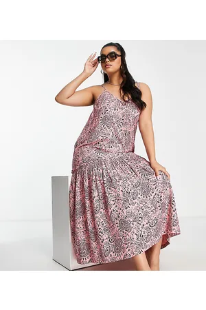 Influence Plus - Vestito lungo da mare con stampa