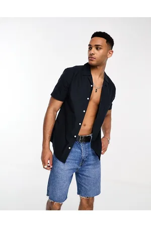Only & Sons Camicia Oxford a maniche corte con colletto con rever