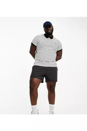 French Connection Plus - Polo blu navy e bianca a righe