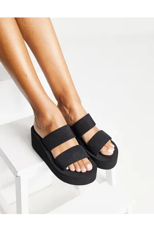 Truffle Collection Sabot flatform neri