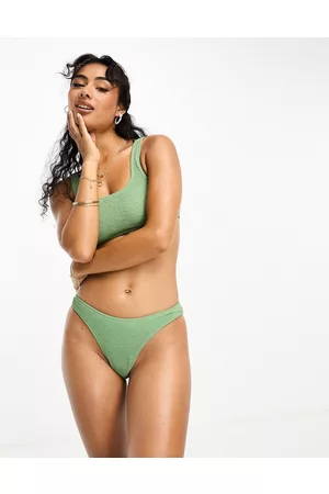 Champion Slip bikini sgambati salvia stropicciati