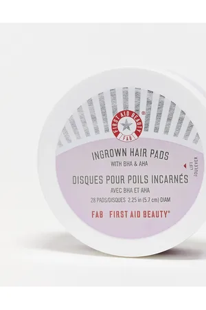 First Aid Beauty Dischetti per peli incarniti con BHA e AHA - 28 dischetti