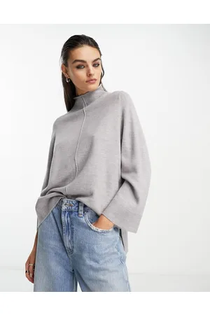 French Connection Maglione con cuciture sul davanti e maniche ampie