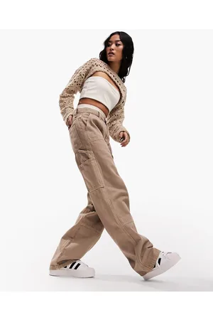 ASOS Jeans cargo marrone fungo