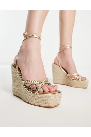 SIMMI Shoes Simmi London - Fabiana - Sandali stile espadrilles con zeppa color