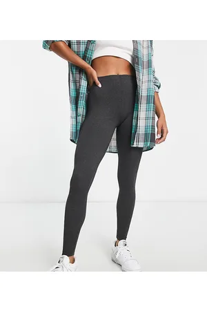 Brave Soul Petite - South - Leggings a vita alta scuro