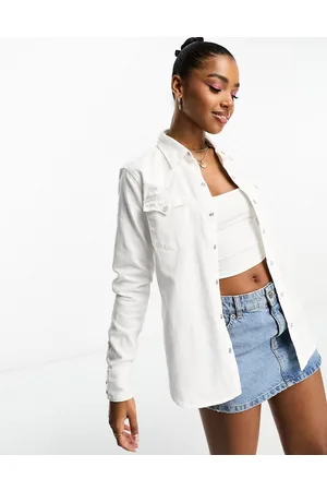 Ralph Lauren Elon - Camicia western vestibilità classica bianca