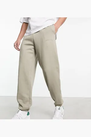 COLLUSION Joggers kaki con logo ricamato