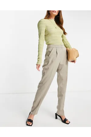 VERO MODA AWARE - Pantaloni affusolati slim color cammello in coordinato