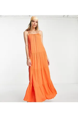 Influence Tall - Vestito da mare lungo acceso