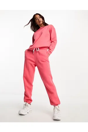Ralph Lauren Icon - Joggers slavato con logo e fondo elasticizzato in coordinato