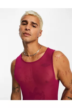 ASOS Body attillato in rete