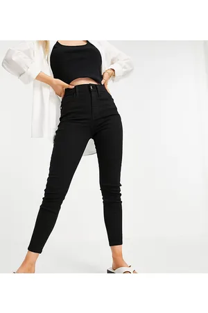 River Island Jeans skinny a vita alta neri