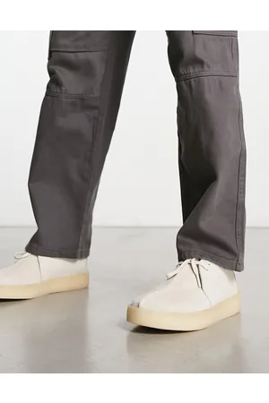Clarks Trek Cup - Scarpe in camoscio bianco