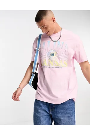 Lee T-shirt ampia chiaro anni 