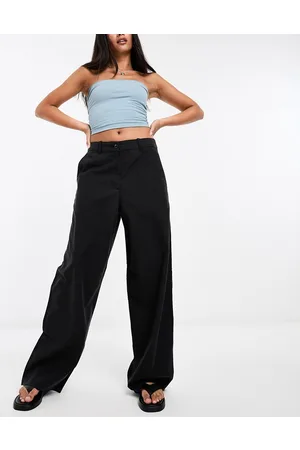 Weekday Elio - Pantaloni extra larghi slavato