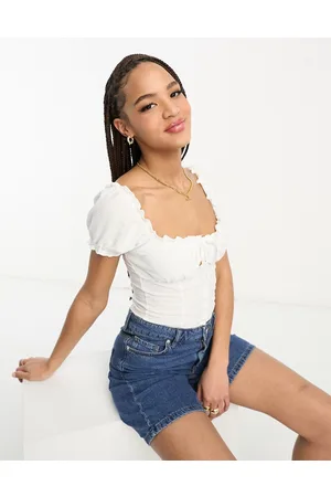 ASOS Body milkmaid a maniche corta