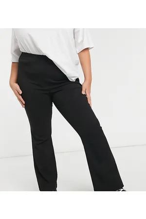 Simply Be Pantaloni svasati neri
