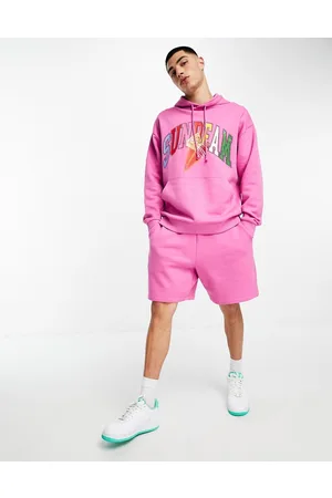ASOS Pantaloncini oversize con stampa fotografica di gelato in coordinato