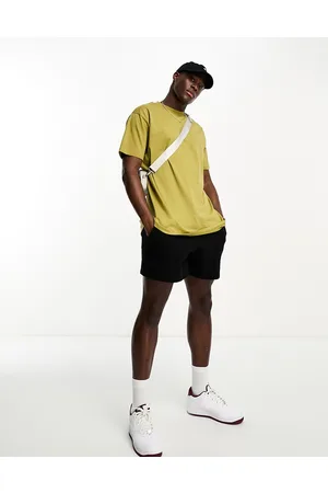Brave Soul T-shirt oversize accollata kaki