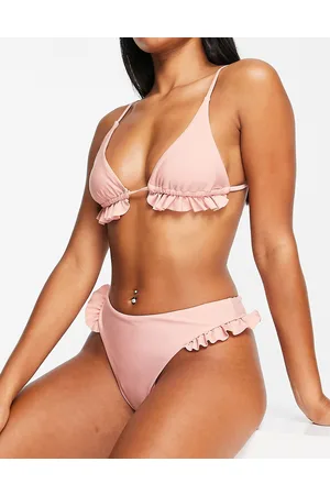 NA-KD Slip bikini con volant