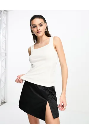 Whistles Top senza maniche con scollo squadrato