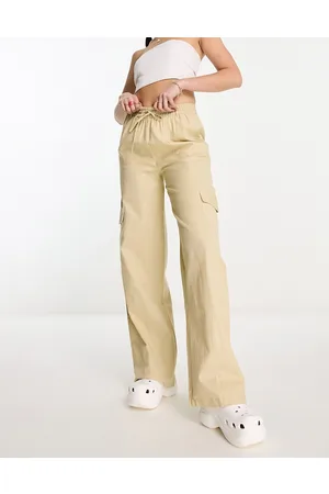 Daisy Street Pantaloni cargo comodi in lino