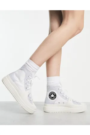 Converse Chuck Taylor All Star Construct - Sneakers alte blu tenue e