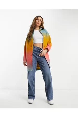 Helene Berman Cappotto cocoon in misto lana sfumato