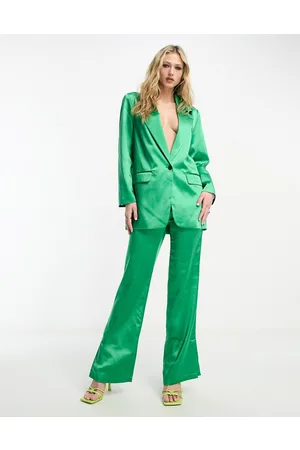 ONLY Pantaloni a zampa con spacchi laterali acceso in coordinato