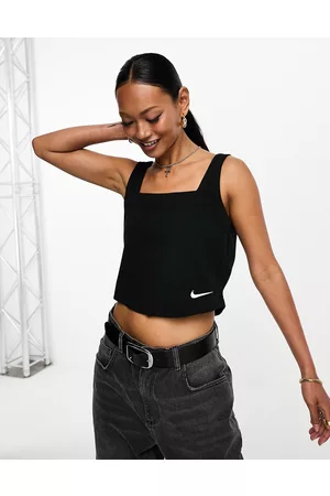 Nike Canottiera nera in jersey