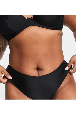 Ivory Rose Plus - Slip bikini a vita alta