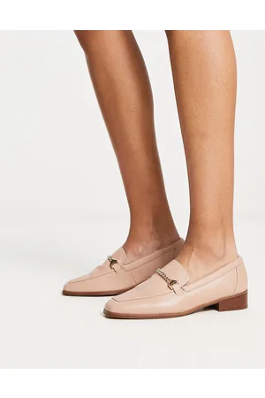 Aldo Valenaclya - Sabot color mandorla tostata con catenina