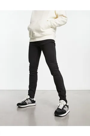 Lee Malone - Jeans skinny nero slavato