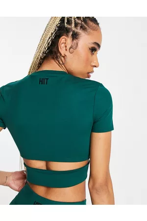 HIIT Peached - Crop top incrociato
