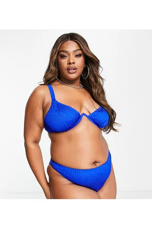South Beach Esclusiva - Top bikini stropicciato con ferretto