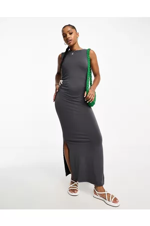 VERO MODA Vestito midi sinuoso scuro
