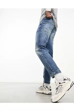 ASOS Jeans rigidi classici lavaggio medio stile Y2K