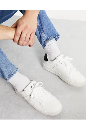 French Connection Sneakers minimal bianche e nere