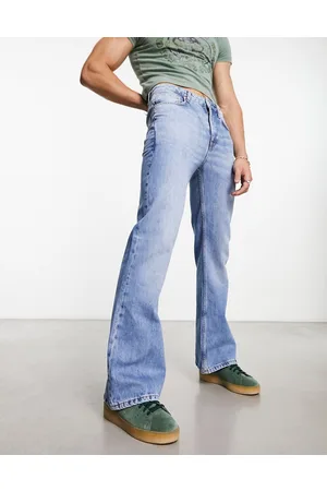 ASOS Jeans a zampa lavaggio medio vintage