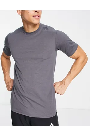 adidas Adidas Training - Design 4 - T-shirt grigia da allenamento