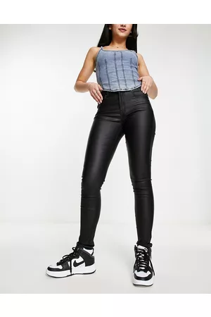 Dr Denim Lexy - Jeans spalmati skinny neri