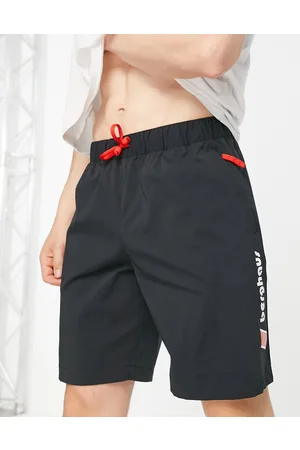 Berghaus Attenders - Pantaloncini unisex neri con logo laterale