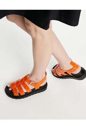 River Island Sandali gladiatore arancioni
