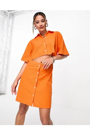 JJXX Vestito camicia corto acceso con cut-out